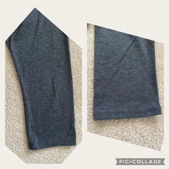 LuLaRoe Randy Unisex XS Checkered Raglan Baseball Style Tee Top 3/4 Sleeves - Picture 6 of 12